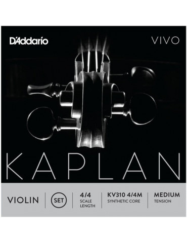 Jeu de 4 cordes Violon KAPLAN VIVO KV310