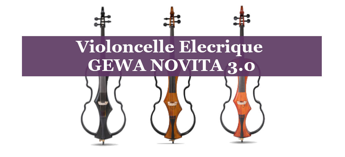 Essayez le violoncelle électrique Gewa Novita 3.0 avec La Maison de la Corde